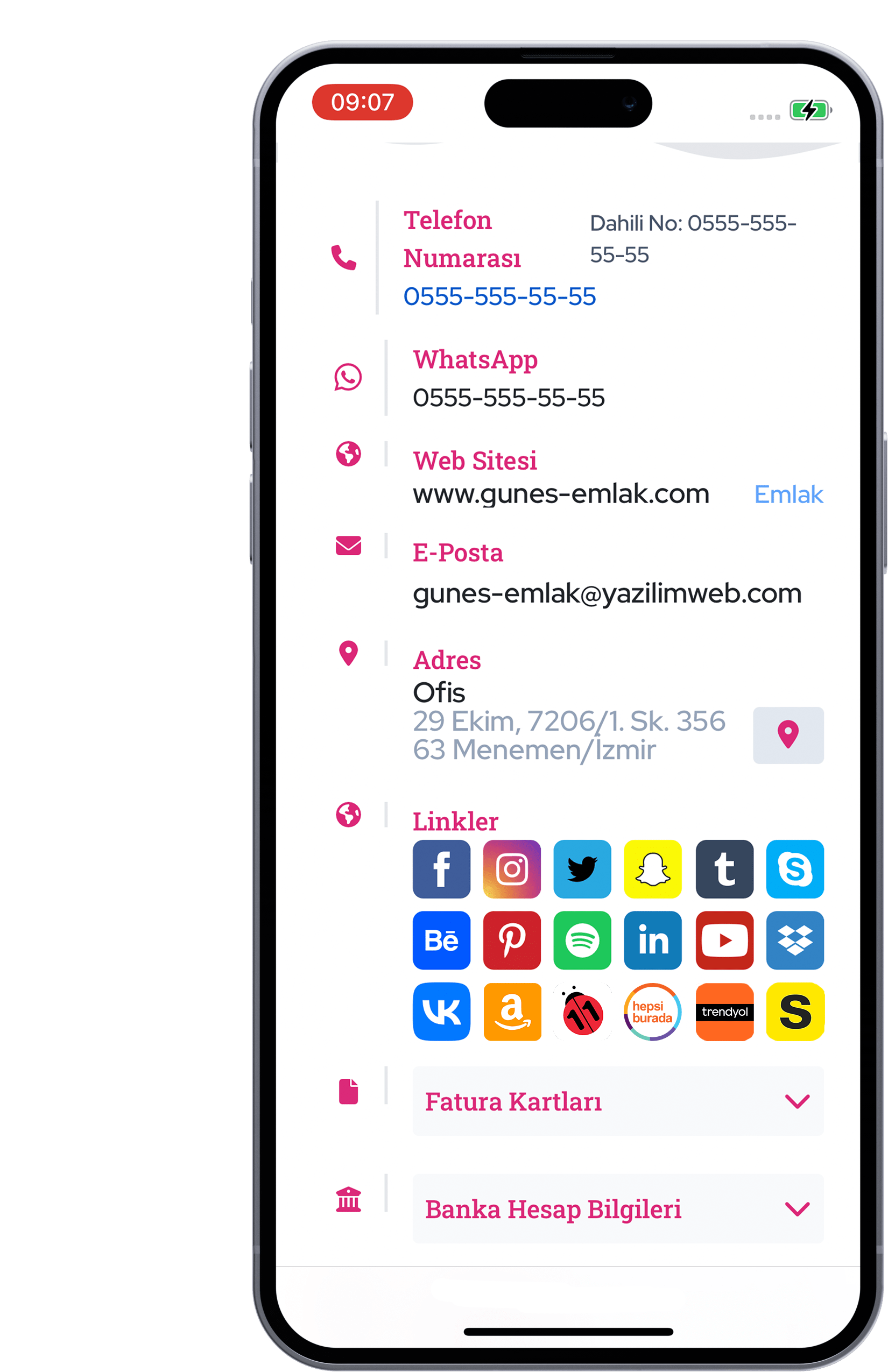 A HiHello QR code for sharing your virtual business card.