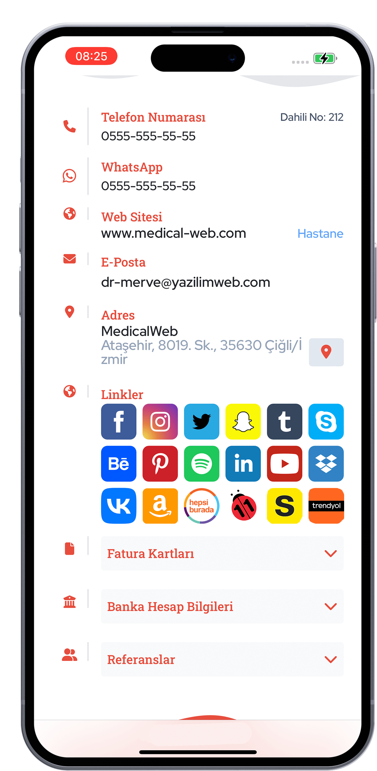 A HiHello QR code for sharing your virtual business card.